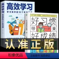 [共2册]高效学习+好习惯带来好成绩 [正版]好习惯带来好成绩 高效学习 学习高手的10个学习习惯极简学习法 书籍