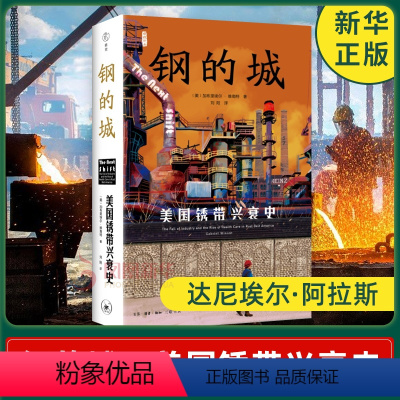 [正版]钢的城 美国锈带兴衰史 加布里埃尔·维南特著 雅理译丛 窥见美国“铁锈地带”经济转型的阵痛 生活·读书·新知三
