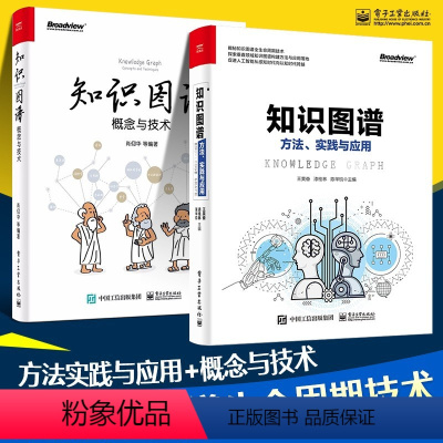 [正版]知识图谱从入门到精通方法实践与应用+概念与技术 肖仰华 著大数据时代知识工程电子工业出版社Ai人工智能书籍