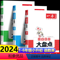 人手一套[语文+数学+英语]知识大盘点 小学通用 [正版]2024新版小学知识大盘点语文数学英语基础知识大全 小学生一二