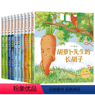 [获奖10册]王一梅经典系列第1+2辑 [正版]名家获奖一年级阅读课外书必读老师 王一梅童话系列注音版儿童读物3–5一6