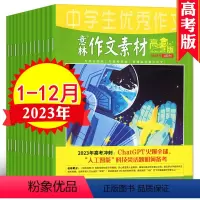 12本 意林作文素材高考版1-12月 [正版]意林作文素材高考版2023年高中版杂志季度/半年/全年订阅含密卷高中生高分