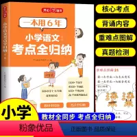 小学语文考点全归纳 小学通用 [正版]2024小学语文考点知识全归纳人教版一二三年级四五六年级全一册小升初知识大盘点语文