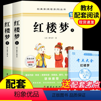 [全套8册]四大名著全套 送考点 [正版]红楼梦原著完整版 青少年版小学生版初中生高中生课外阅读书籍高一上册课外书必读名