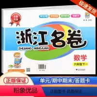 浙江名卷 六年级下册 数学 人教版 小学六年级 [正版]2024版浙江名卷六年级下册 数学人教版 小学生试卷同步专项训练