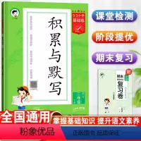 积累与默写[语文] 二年级下 [正版]曲一线正品2024新版小学语文积累与默写二年级下册通用版53小学基础题2年级下册看