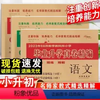 语文+数学+英语 小学升初中 [正版]2023新版小学毕业升学真卷精编语数英全国通用小学六年级升初中总复习语数英同步复习