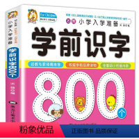 [正版] 学前识字 小学入学准备 全方案学前识字800题宝宝学前幼小衔接幼儿园学前教育启蒙认知绘本2-3-4-6岁幼儿