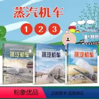[正版]给孩子们的火车图鉴绘本3册蒸汽机车 蒸汽火车大百科 3-4-5-6岁儿童绘本故事书交通工具内燃机车绘本看各种各
