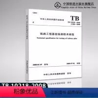 [正版] TB 10218-2019 铁路工程基桩检测技术规程 行业标准 151135771 中国铁道出版社有限公