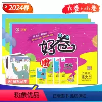 语文 人教版 六年级下 [正版]好卷6六年级上下册语文数学英语 人教RJPEP江苏教育SJ版 24年春小学生同步达标训