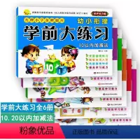 [正版]幼小衔接学前大练习全6册 10 20以内加减法数学拼音语言学前基础练习幼升小学前班小学入学准备假期作业 黑龙江