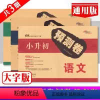 语文数学英语3册套装 小学通用 [正版]小升初预测卷名校密题语文数学英语3册套装 通用版小升初押题测试卷小考复习冲刺辅导
