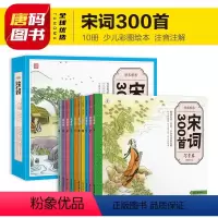 [大图大字、注音版]少儿宋词三百首 [正版]宋词三百首完整版幼儿小学生早教儿童版3-6岁幼儿园必背彩图注音版古诗大全唐诗