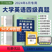 [套装]2024四级真题+计算机二级(2本) [正版]备考2024年大学英语四级考试英语真题试卷资料cet4英语四级真题