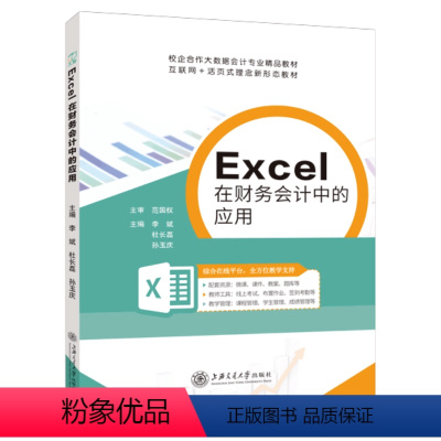 Excel在财务会计中的应用-双色含微课 [正版]文旌课堂 Excel在财务会计中的应用李斌9787313282880