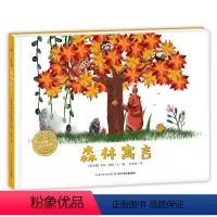 森林寓言(精) [正版]点读版森林寓言 精装硬壳国际获奖经典儿童3468岁睡前阅读故事书幼儿园小中大班小学一年海豚绘本花