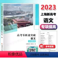 语文 专项提高 上海 [正版]2023新版上海高考零距离突破 语文专项提高 古诗文巩固练习与仿真测试 上海高三高考语文第