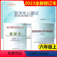 数学堂堂练 6上(书+卷+答案) 六年级上 [正版]2023年新版数学堂堂练六年级上 初中数学双基过关堂堂练+数学单元测