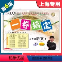 语文 二年级下 [正版]2024版 一卷搞定二年级下 语文 2年级下册 第6版 上海小学教辅配套同步单元期中期末综合专项