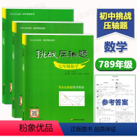 [正版]挑战压轴题 数学 789年级 七八九年级 中考压轴题数学初中复习资料教辅初中同步系列同步压轴题精讲精练