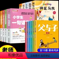 [全15册]父与子+作文+快乐读书吧 [正版]完整版全套6册 父与子书全集彩色注音版二年级上册课外书必读适合小学生一年级