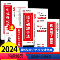 [全4册]优美句子3册+句式训练一年级 小学通用 [正版]2024新小学语文句子训练优美句子积累大全小学生语文修辞手法打
