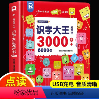 会说话的识字大王3000字 [正版]会说话的识字大王3000字手指点读发声书会说话的早教有声书学前趣味学习汉字神器象形识