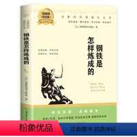 钢铁是怎样练成的 [正版]老师钢铁是怎样炼成的初中原着无删减人教版八年级下册8初二钢铁是怎么样练成的中学生课外必读无障碍