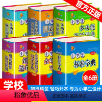 [正版]2022新版英语词典双色版 小学英语字典便携带1-6年级通用多功能成语字典组词搭配造句词典同义词近义词反义词词