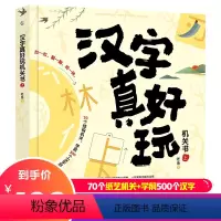 [正版]汉字真好玩机关书上3-6-7-8岁幼小衔接学前汉字识字启蒙幼儿园中大班入学准备一年同步课外阅读自主阅读会说话有