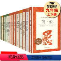 [正版]全13册九年级上册下册阅读课外书名著 艾青诗选水浒传简爱儒林外史世说新语聊斋志异泰戈尔围城格列佛契诃夫人民文学