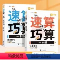 [巧算速算-2册]适合1-6年级 [正版]斗半匠小学数学速算技巧一本通巧算大全数学思维一年级数学计算题强化训练三四二年级