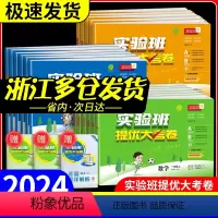 6本:提优训练+提优大考卷 语数英苏教版 四年级下 [正版]2024版实验班提优大考卷一二三四五六年级上册下册语文数学英