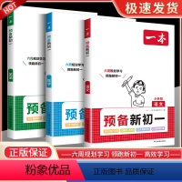 预备新初一 语文+数学+英语[3本套装] 小学升初中 [正版]2024一本预备新初一小学升初中语文数学英语阅读方法技巧初