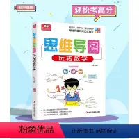 思维导图-玩转数学 小学通用 [正版]全6册思维导图玩转数学阅读法写作文基础篇实践篇数学知识点大全学古诗词