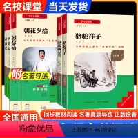[七年级上下册全套]海底两万里+骆驼祥子+西游记+朝花夕拾 [正版]2024海底两万里骆驼祥子七年级下册原著老舍初中生课