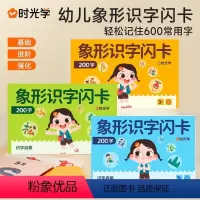 象形识字卡全3册 [正版]时光学幼儿象形识字闪卡幼儿园儿童图形认知记忆力幼小衔接早教教具基础进阶强化均衡发展轻松认识60