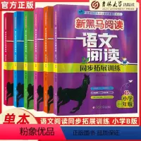 语文阅读同步拓展训练B版 小学一年级 [正版]2024年 新黑马阅读同步拓展训练B版小学一二年级三四五六年级下册上册语文