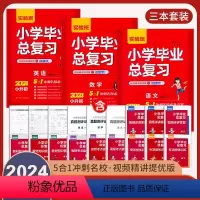 ❤️[总复习3本]语文+数学+英语-全国通用 小学升初中 [正版]2024版实验班小学毕业总复习语文数学英语人教版全国通