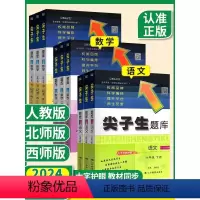 [2本]人教版语文+人教版数学 六年级上 [正版]2024新版尖子生题库一年级二年级三年级四 五 六年级上下册语文数学人