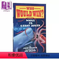 [正版]猜猜谁会赢学乐大比拼 鲸鱼与大型乌贼 Who Would Win? Scholastic绘本小学生课外读物ST