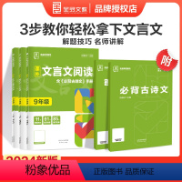 课外文言文阅读 七年级/初中一年级 [正版]2024新版专项系列 课外文言文阅读语文七八九789年级文言文阅读理解专项突