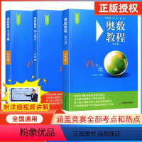 [全3册]奥数教程+能力测试+学习手册 八年级/初中二年级 [正版]初中奥数教程八年级上下册能力测试学习手册第7版人教版