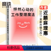 [正版]怦然心动的工作整理魔法 作者近藤麻理惠2021年全新升级力作 聚焦工作场景7大核心板块 用整理 找到工作中的