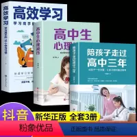 [正版]全3册 陪孩子走过高中三年+高中生心理减压+高效学习 深度学习方法冲刺高考缓解焦虑正能量家庭教育心理书籍 学习