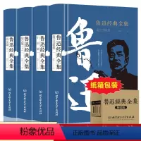 [正版]精装4册鲁迅经典全集纸盒装 鲁迅经典全集含散文诗歌集 小说集 杂文集 青少年课外阅读书读物鲁迅的书作品集文集文