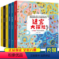 [正版]英国神奇专注力训练游戏书6册 迷宫大探险眼力大比拼找不同图书8-12提高孩子3-4到5-6岁以上的 学前儿童逻