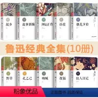 [正版]鲁迅经典全集10册 朝花夕拾鲁迅原著 呐喊彷徨 阿Q正传故乡狂人日记孔乙己野草 故事新编 书籍 招花鲁迅小说全