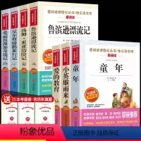[7册 送考点]六年级上下册必读书 [正版]送考点爱的教育小英雄雨来童年书高尔基原著完整版快乐读书吧书籍小学生六年级上册